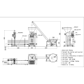 Newest Design Easy to Clean Double Auger 25kg Protein Milk Powder Filling Machine